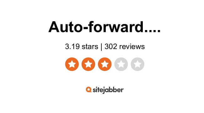 auto forward sitejabber