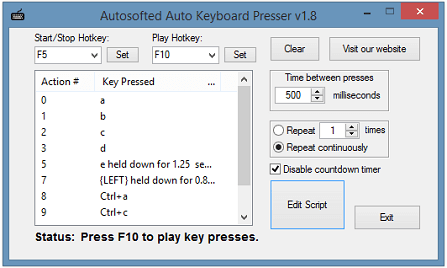 auto mouse and keyboard clicker free