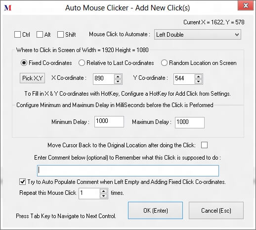 auto mouse clicker