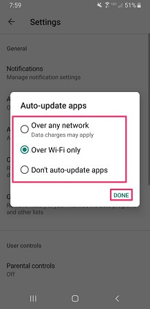 auto update apps