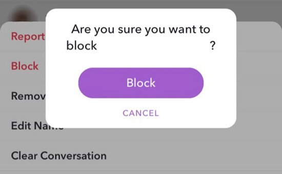 confirm block