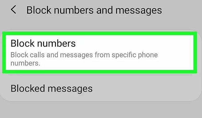 block numbers