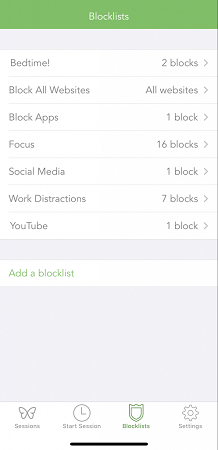 blocklist option