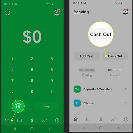 cash app cash out