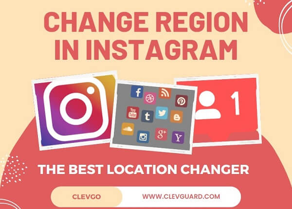 how to change region on Instagram