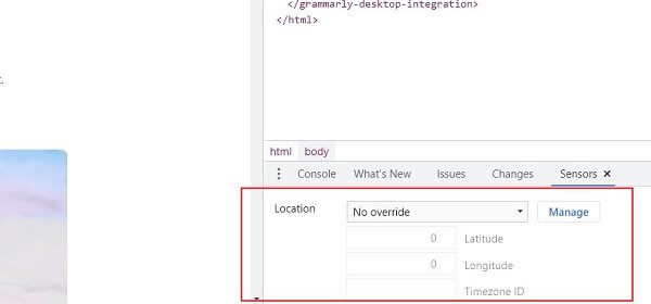 chrome console location