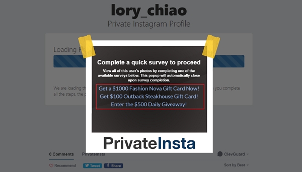 Privateinsta Without Survey