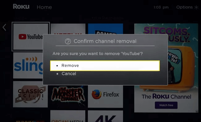 confirm remove channel