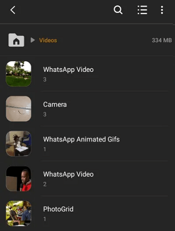 delete videos
