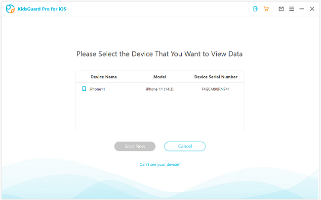 device recognized over wifi