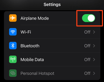 Iphone gps cheap in airplane mode