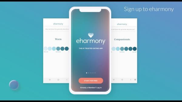 eharmony sign up