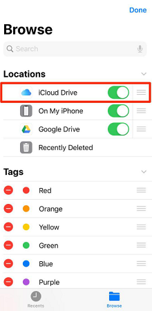 如何在 iPhone 上訪問 iCloud Drive？