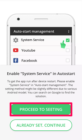 enable system services