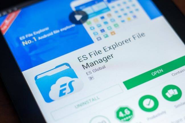 es file explorer