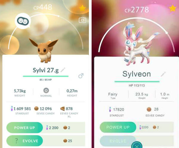 Pokemon GO: How to Evolve Eevee Into Sylveon