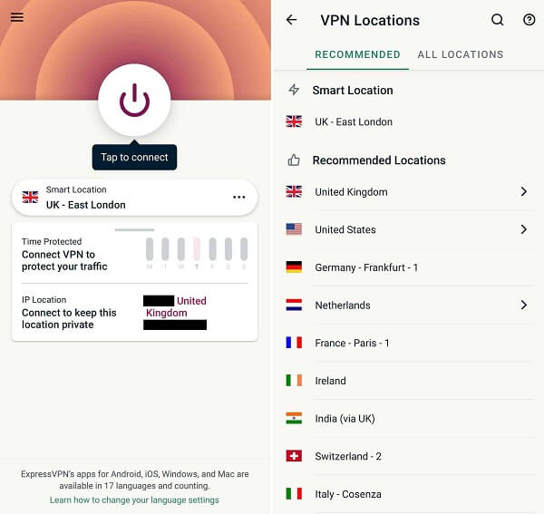 fake location by vpn