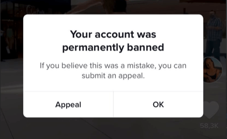 file an appeal to get tiktok account unbanned