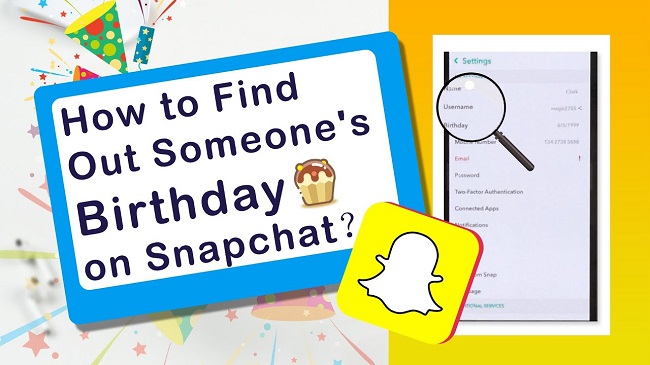 ver cumpleaños en snapchat