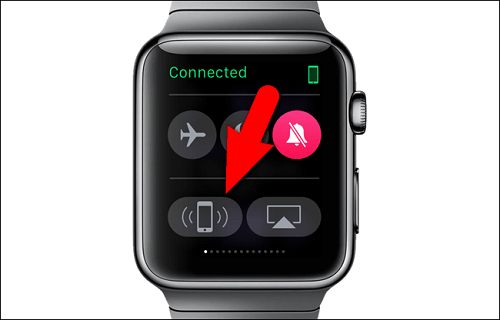 find iPhone with Apple Watch