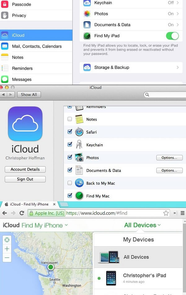 how to track someone’s iPhone location by Find Device by iCloud