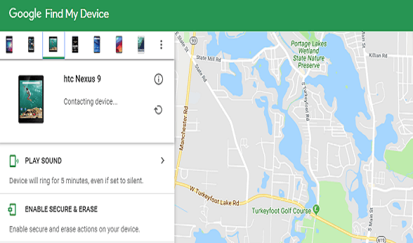 google find my device