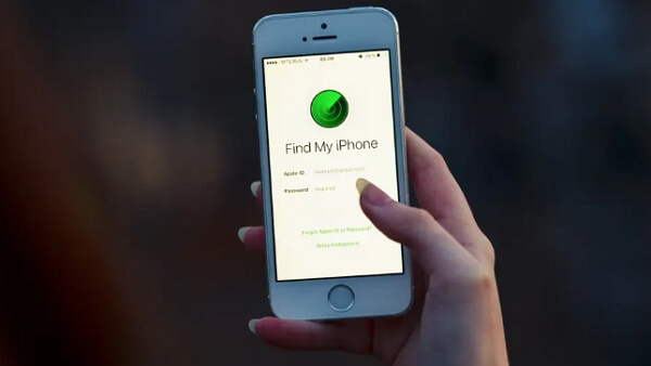 iOS find my iPhone app