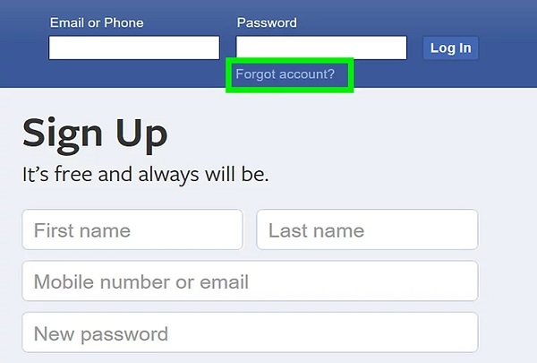 Facebook Log in to my Account - Facebook Login Account