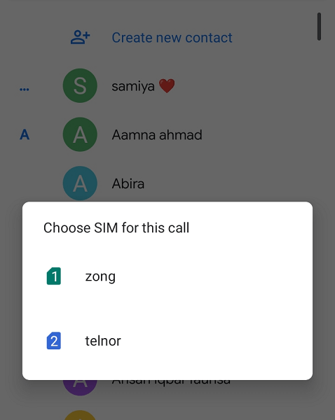forward calls from service provider android