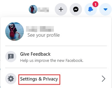 facebook account settings