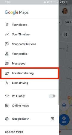 gm location sharing