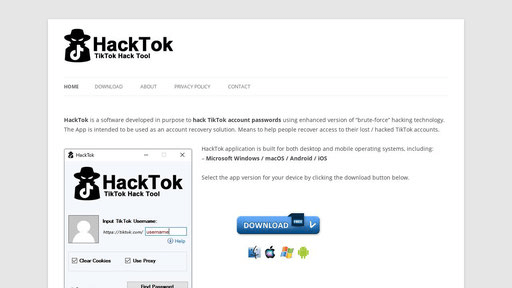 hack tiktok with hacktok