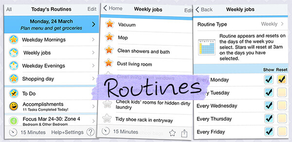home routine app