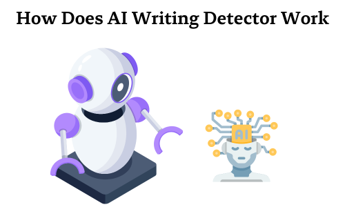 how does ai writing detector work