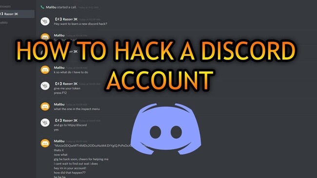 how to hack a discord server