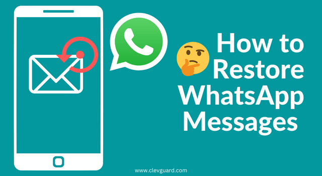 how to restore whatsapp message