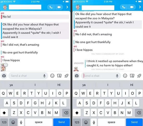 how to see saved snapchat messages