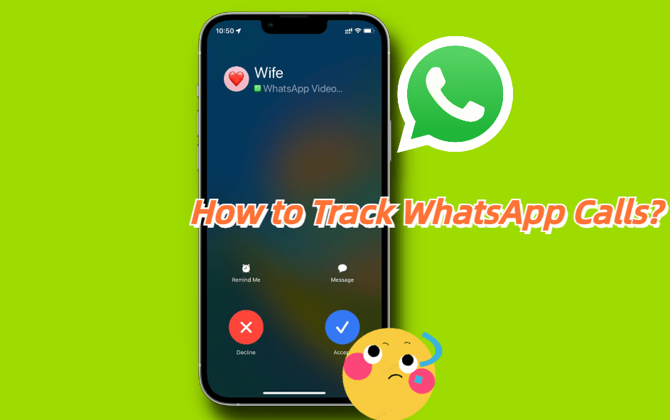 how to track WhatsApp calls