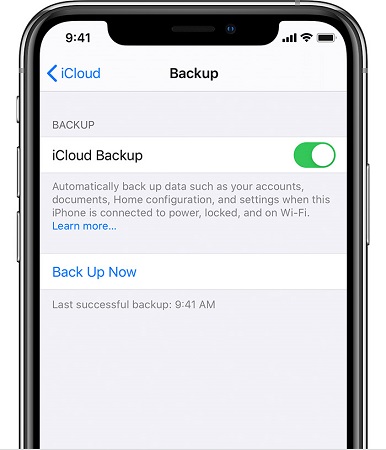 резервное копирование icloud