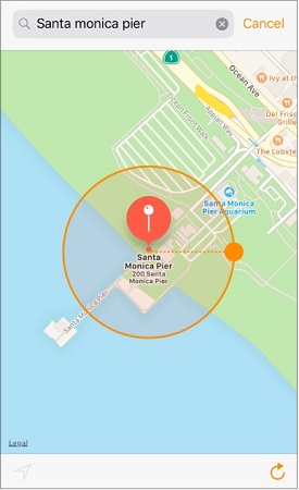 increase geofence radius