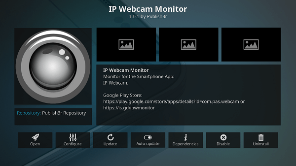 à quoi ressemble la webcam ip