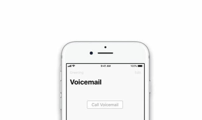 iphone says call voicemail