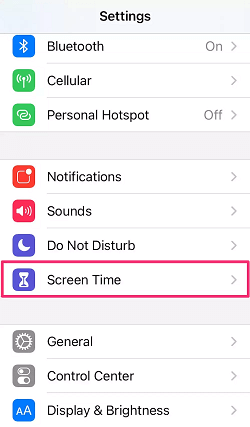 iphone and ipad screen time