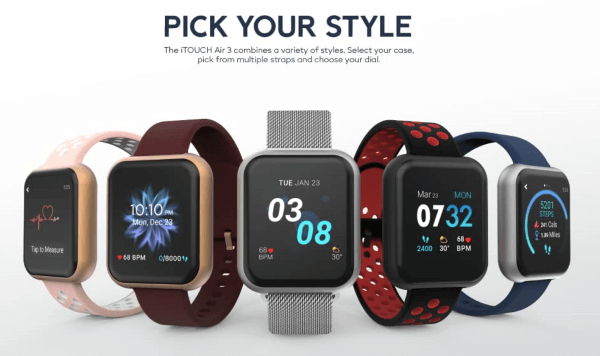 Itouch curve best sale smart watch review