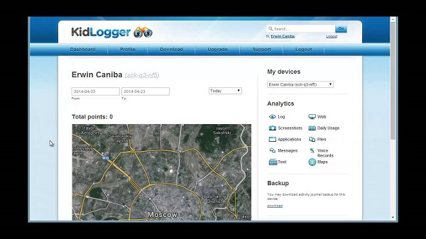 kidlogger application