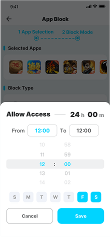 block apps