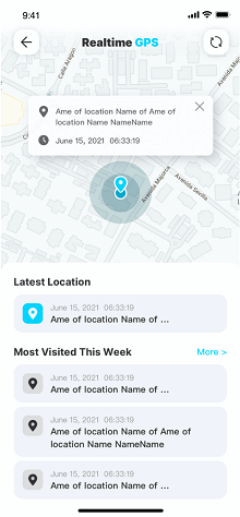 real time location tracking