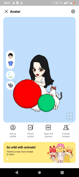 line avatar