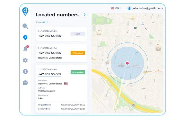 Locating Someone's Phone with the Phone Number