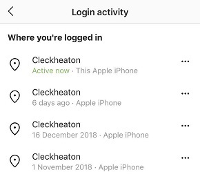 login activity